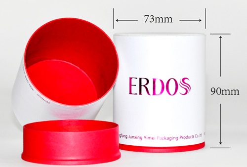 化妆品纸罐采用意大利平底平盖工艺