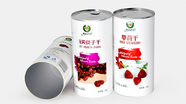 圆筒纸罐定制 圆筒纸罐定制