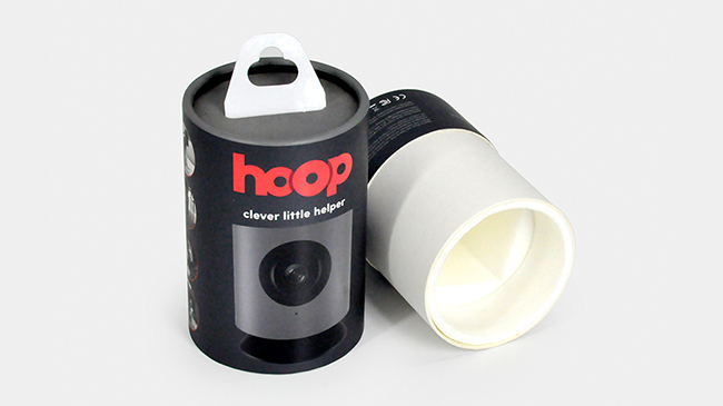 摄像头圆筒纸罐包装