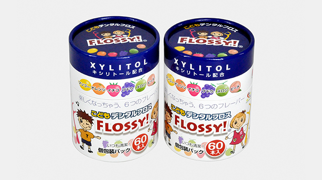 儿童牙线纸罐包装 儿童牙线纸罐包装