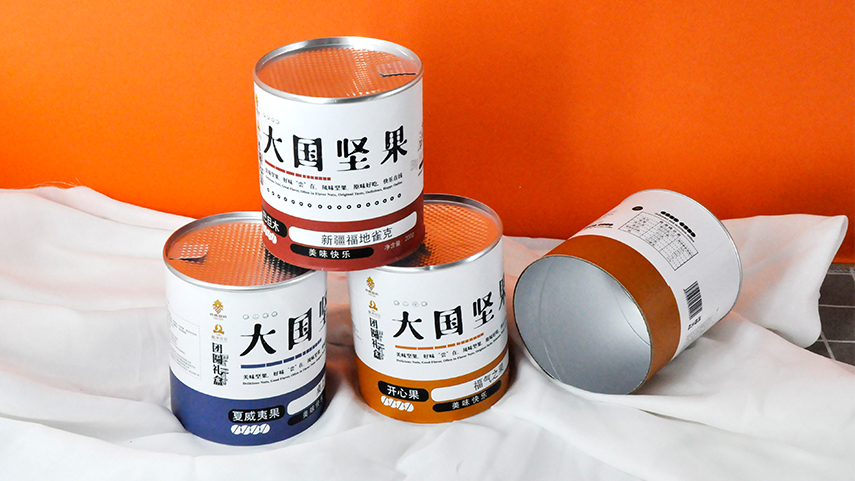 坚果纸筒包装 坚果纸筒包装