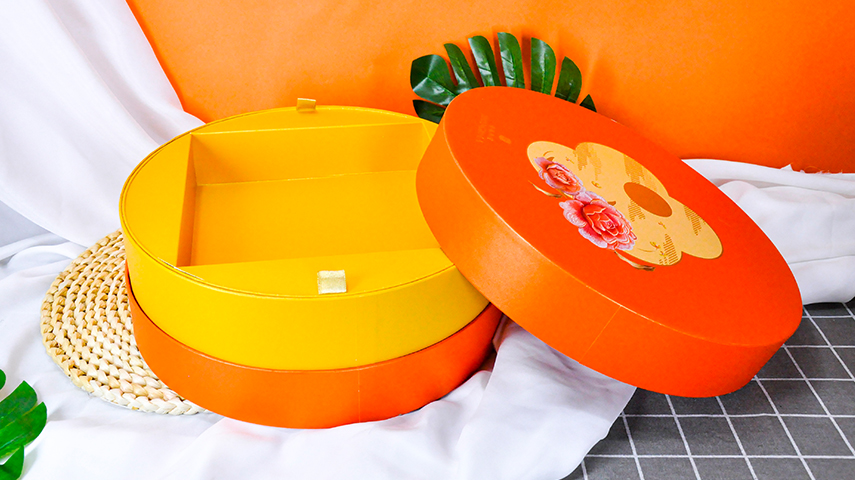 圆形月饼礼盒包装