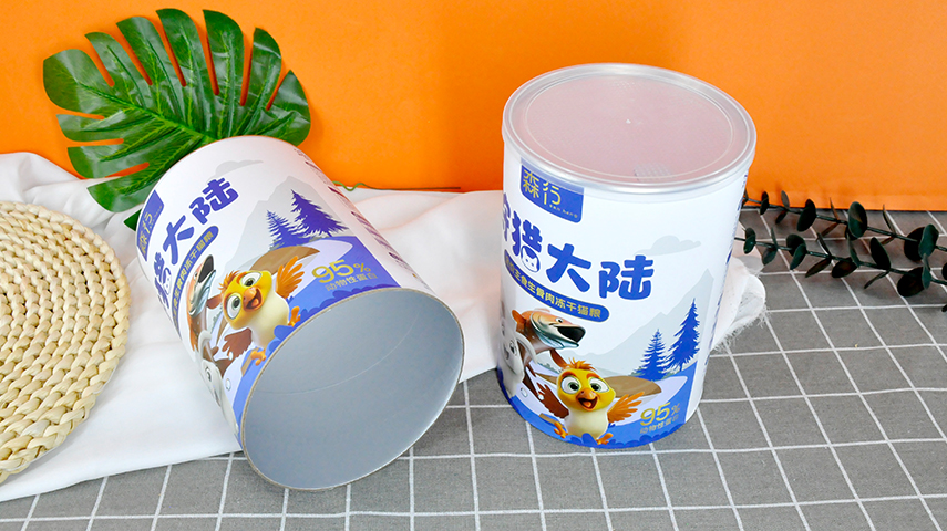 宠物食品复合纸罐