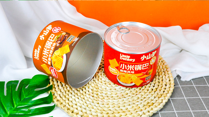 休闲食品纸罐包装 休闲食品纸罐包装
