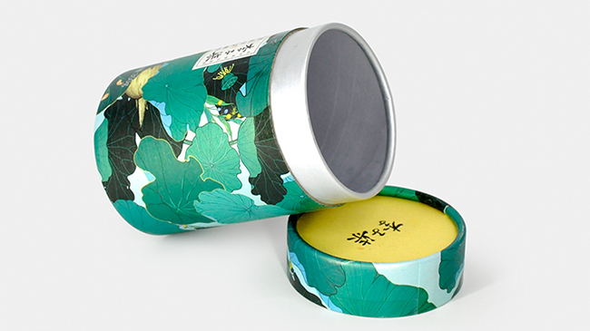 李子柒藕粉纸罐