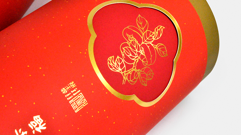 新年圆筒礼盒包装