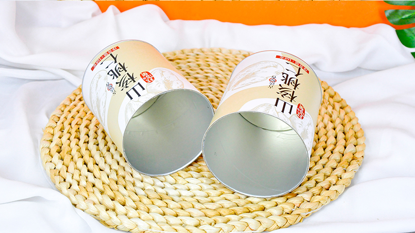 坚果食品纸罐包装