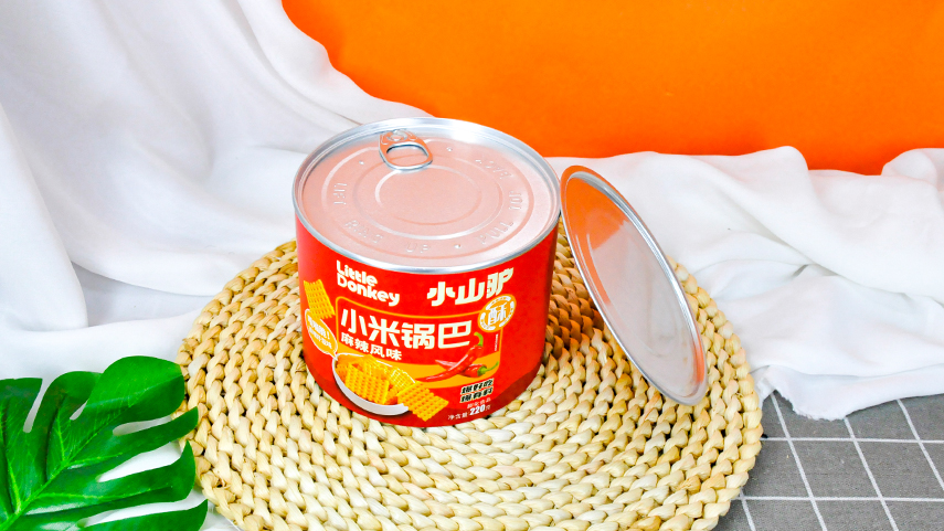 锅巴食品纸罐