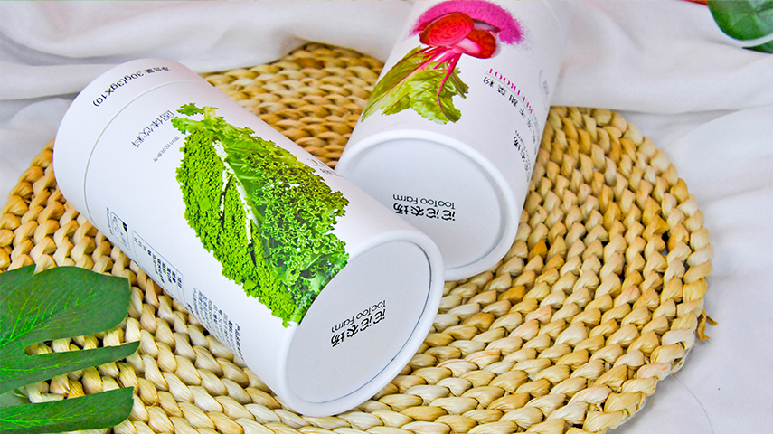 蔬菜粉纸罐包装