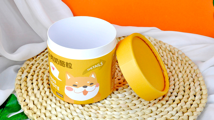 宠物零食纸罐包装